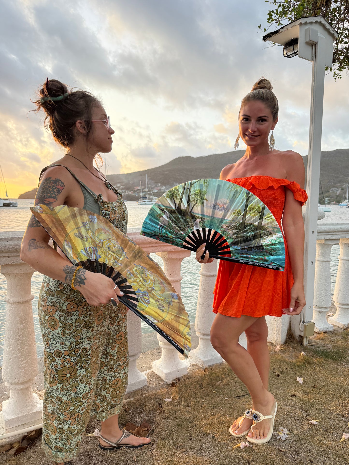"Conception" Folding Fan
