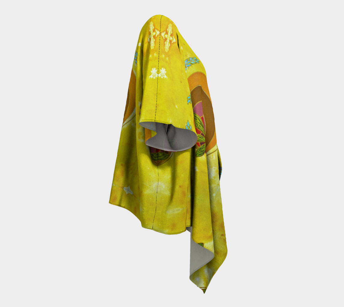 "Lupini" Drape Kimono