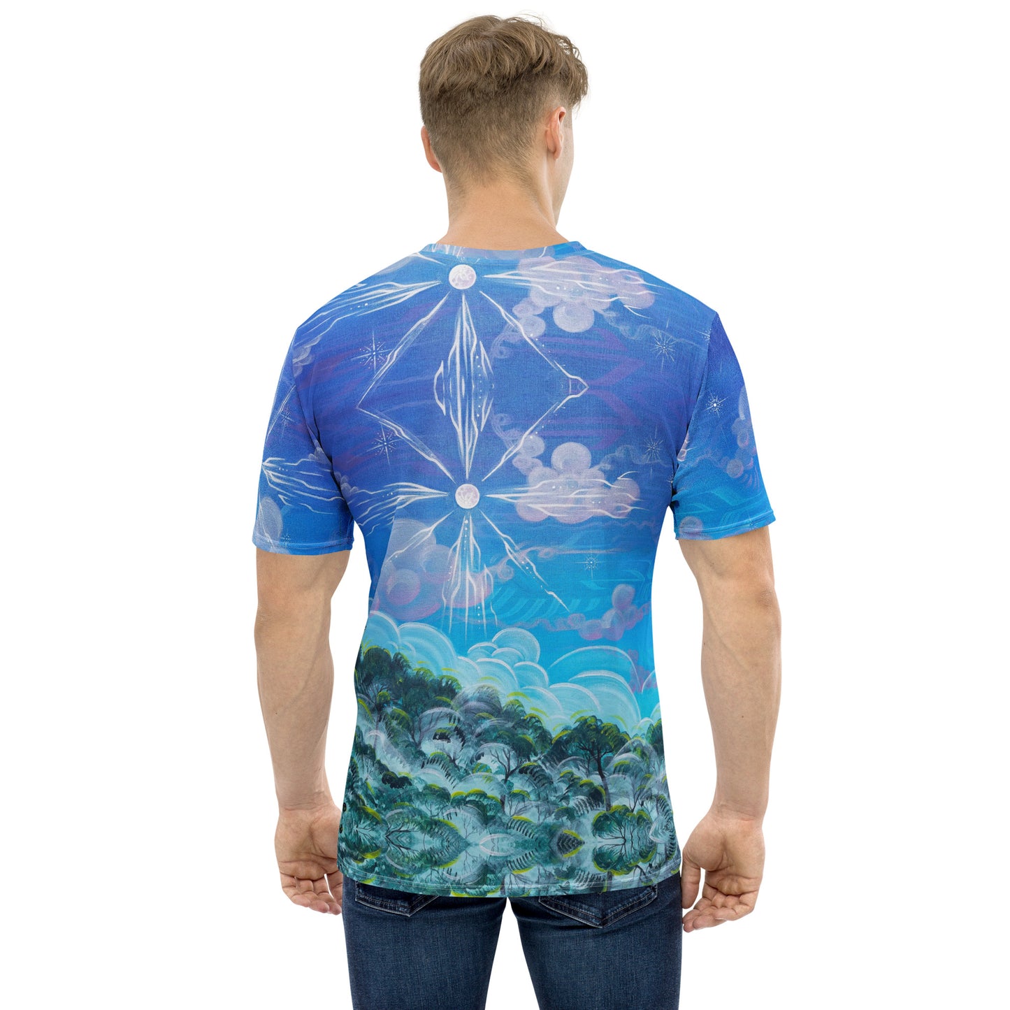 "Santa Lucia" All-Over T-Shirt