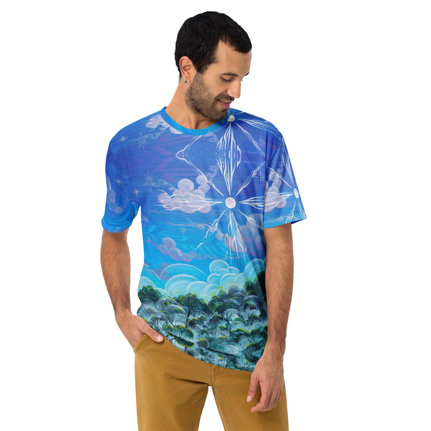 "Santa Lucia" All-Over T-Shirt