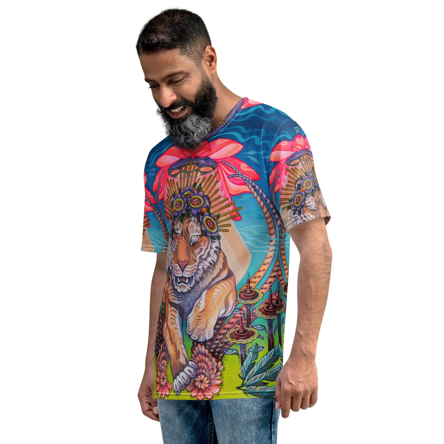 "Tiger Portal" All-Over T-shirt