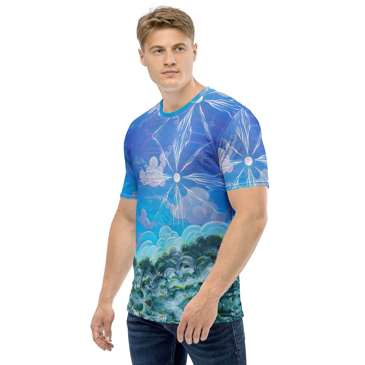 "Santa Lucia" All-Over T-Shirt