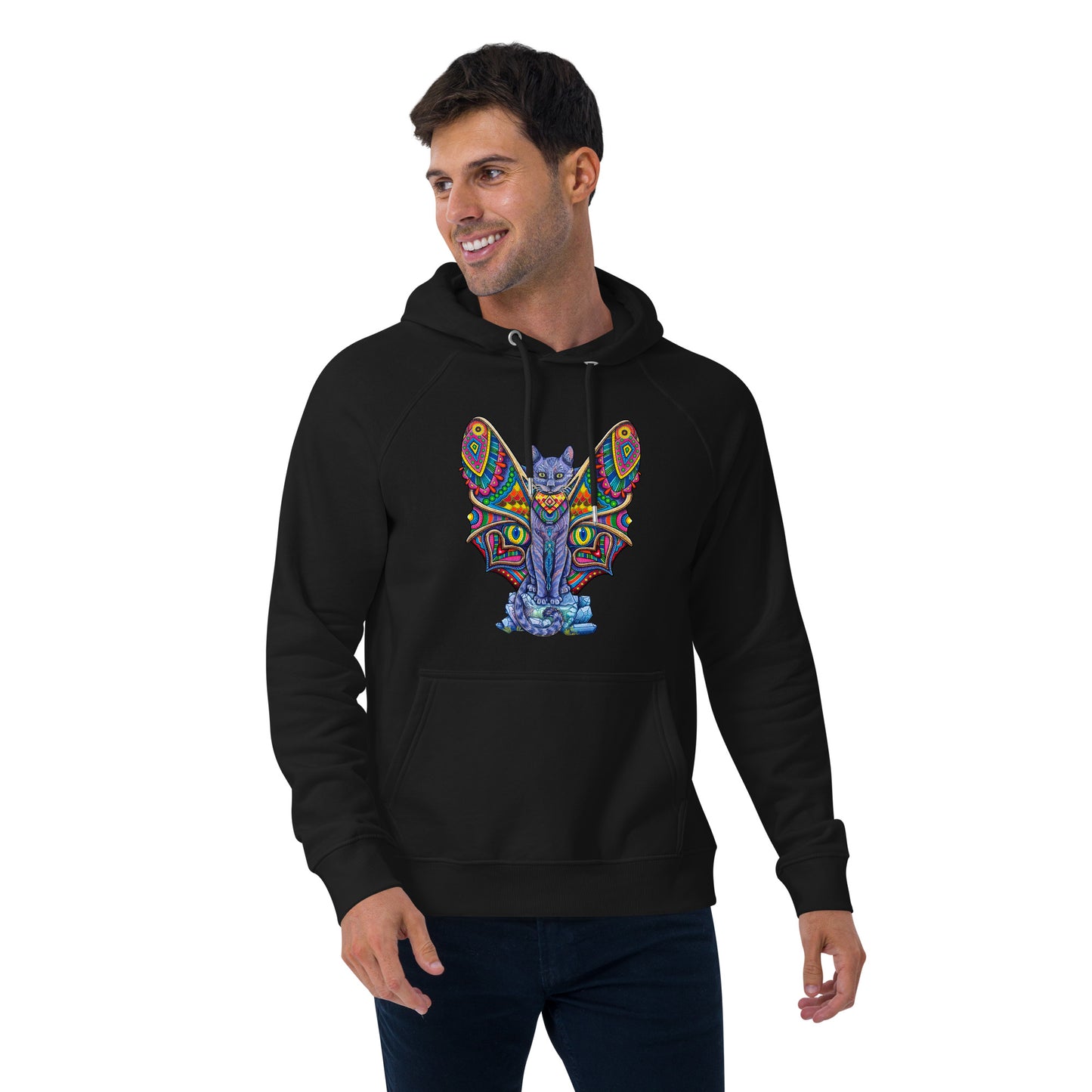 "Lyran Love" Eco Raglan Hoodie