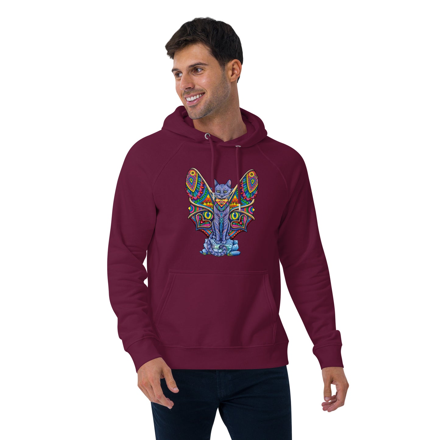 "Lyran Love" Eco Raglan Hoodie
