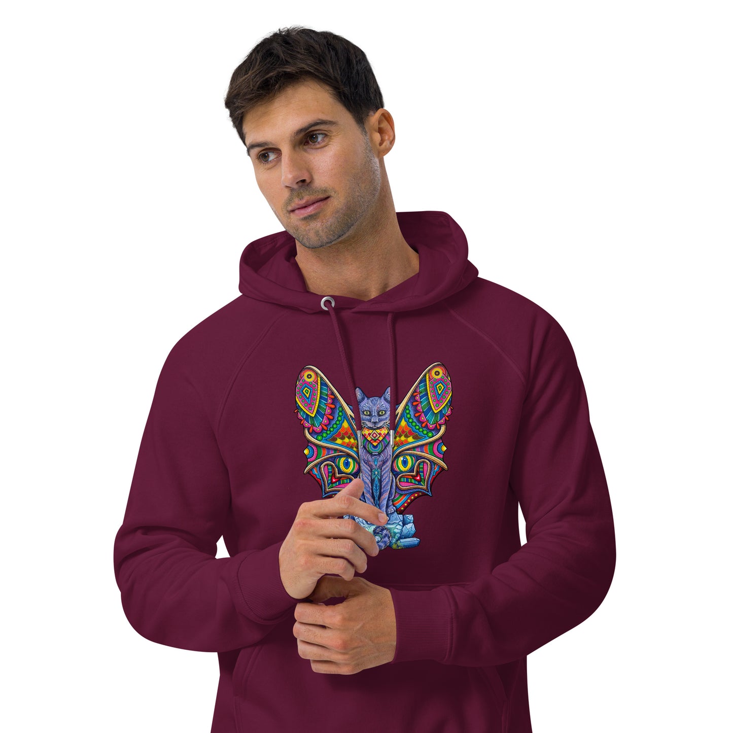 "Lyran Love" Eco Raglan Hoodie