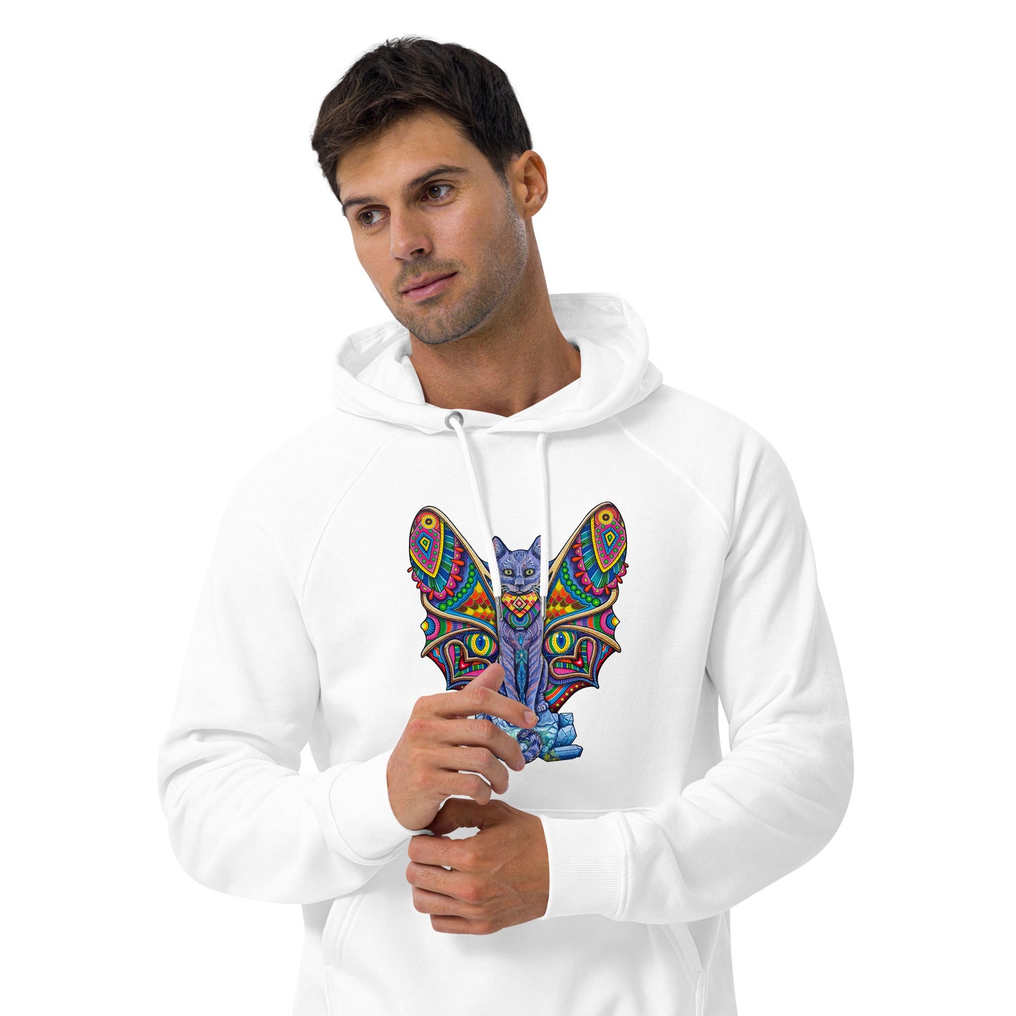 "Lyran Love" Eco Raglan Hoodie