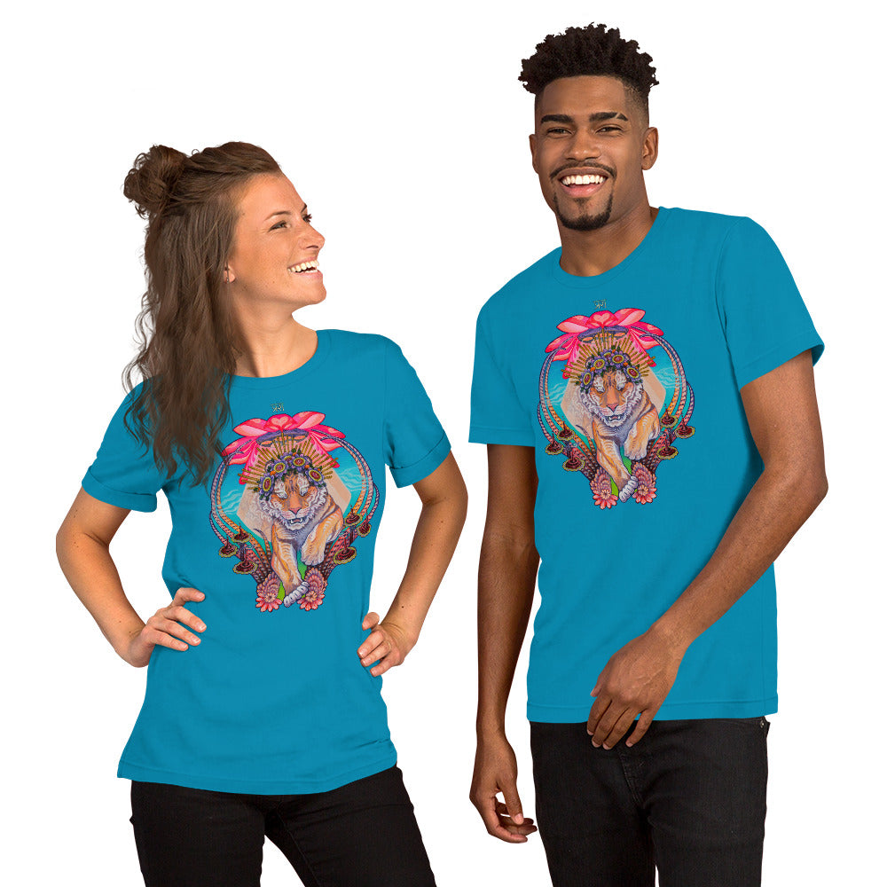 "Tiger Portal" Cotton T-shirt