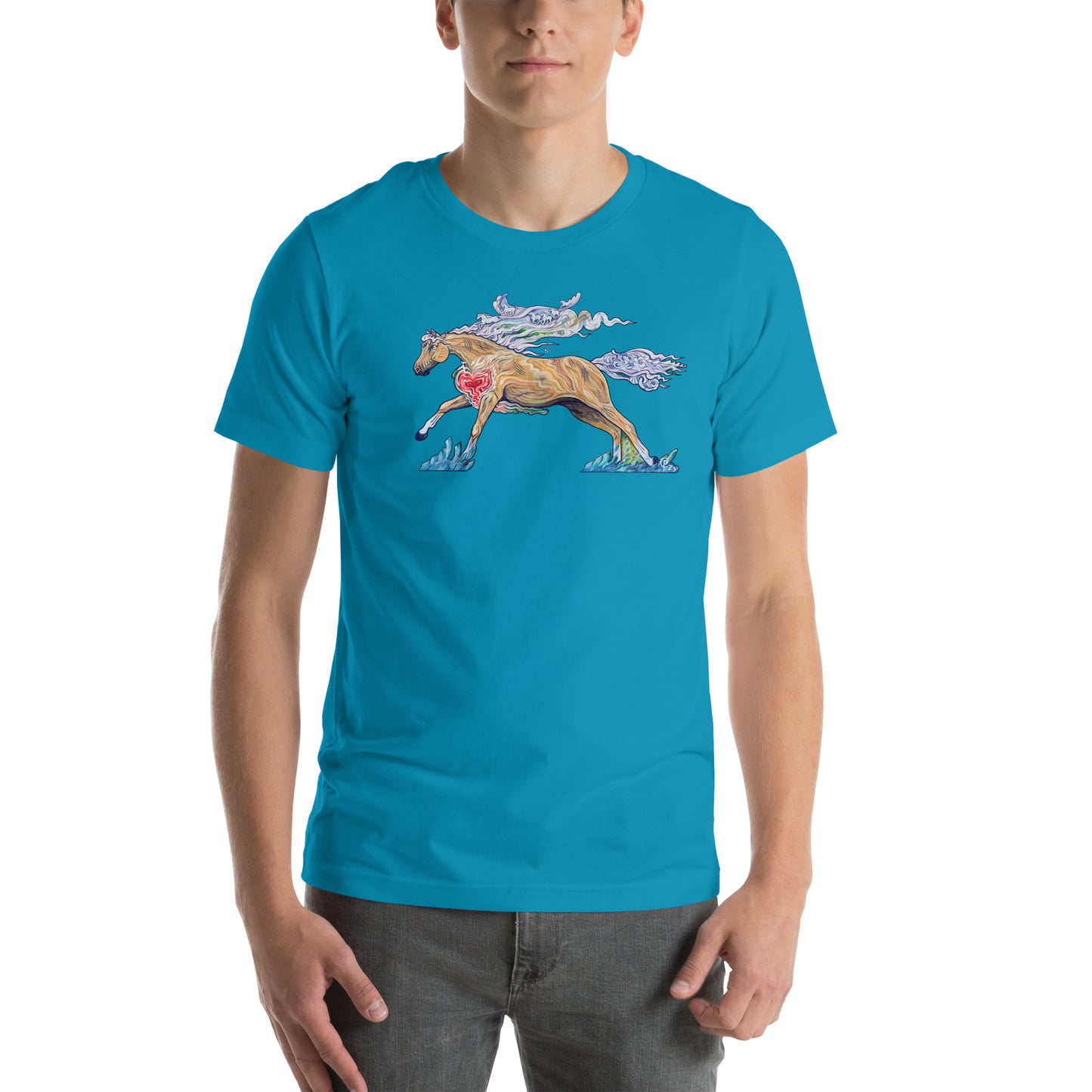"Freedom To Feel" Cotton T-shirt
