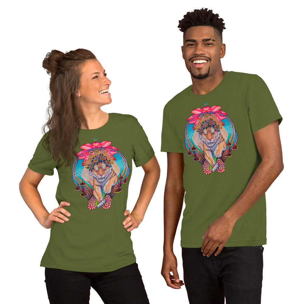 "Tiger Portal" Cotton T-shirt