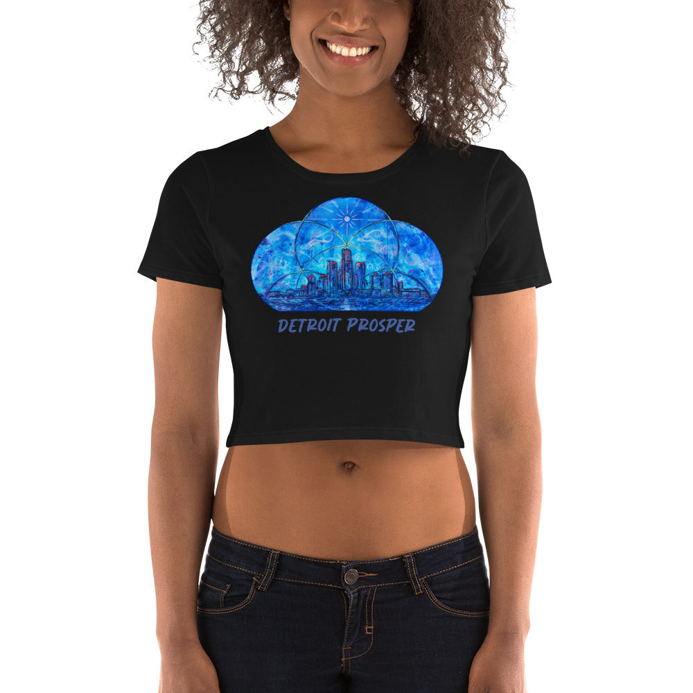 "Detroit Prosper" Crop Tee