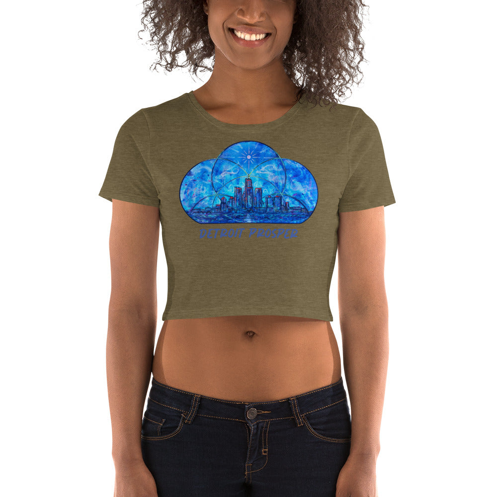 "Detroit Prosper" Crop Tee