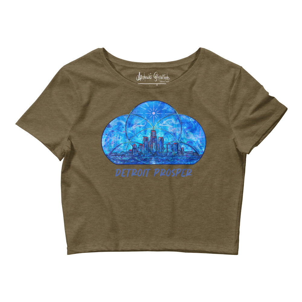 "Detroit Prosper" Crop Tee