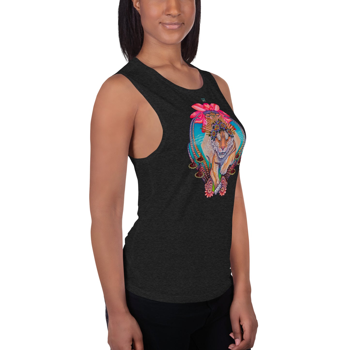 "Tiger Portal" Muscle Tank