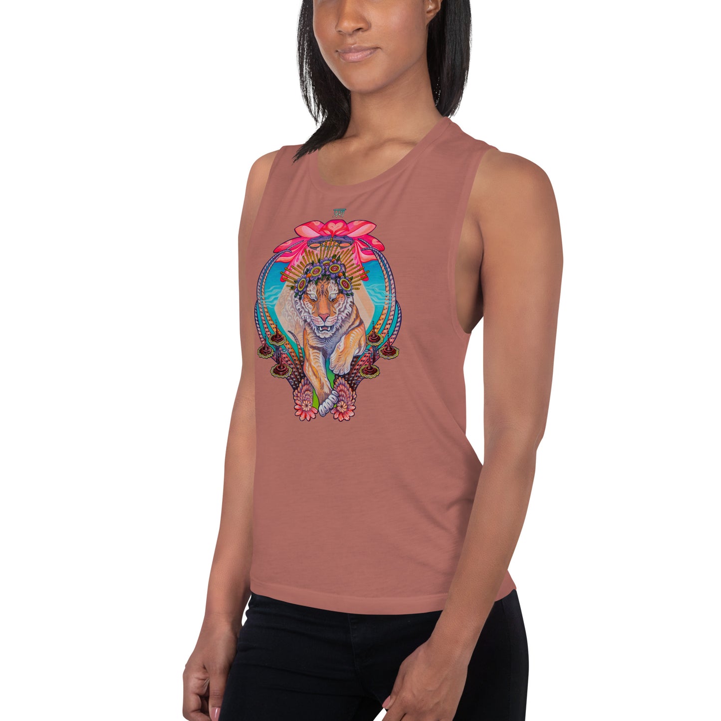 "Tiger Portal" Muscle Tank