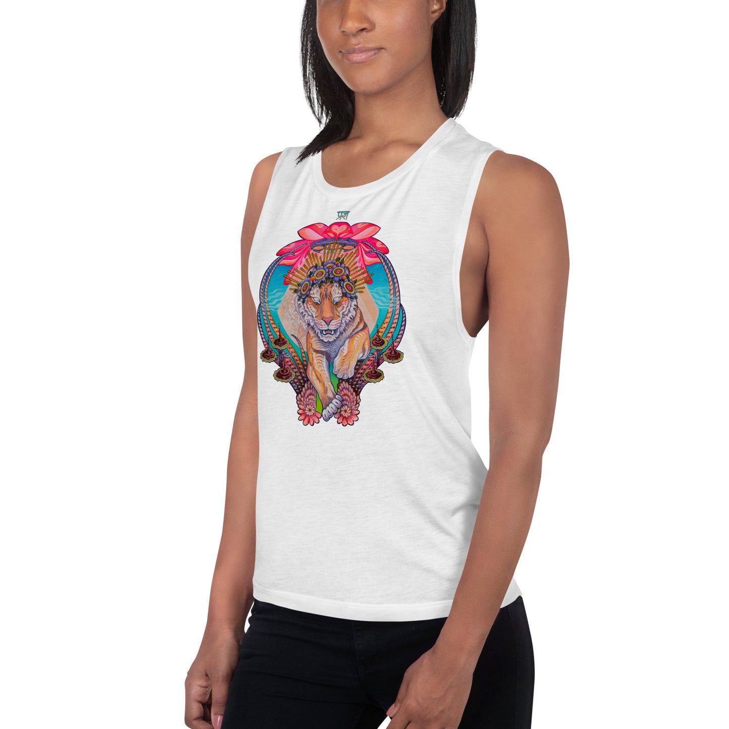 "Tiger Portal" Muscle Tank
