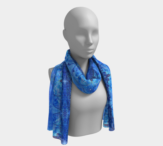 "Prosperity Abounds From Within" Long Scarf
