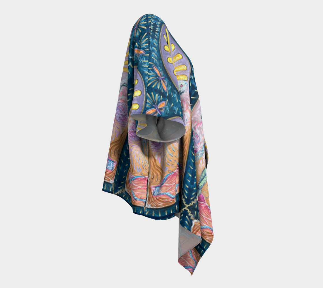 "Cosmic Mother" Drape Kimono