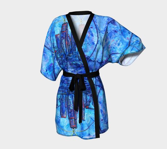 "Prosperity Abounds From Within" Kimono