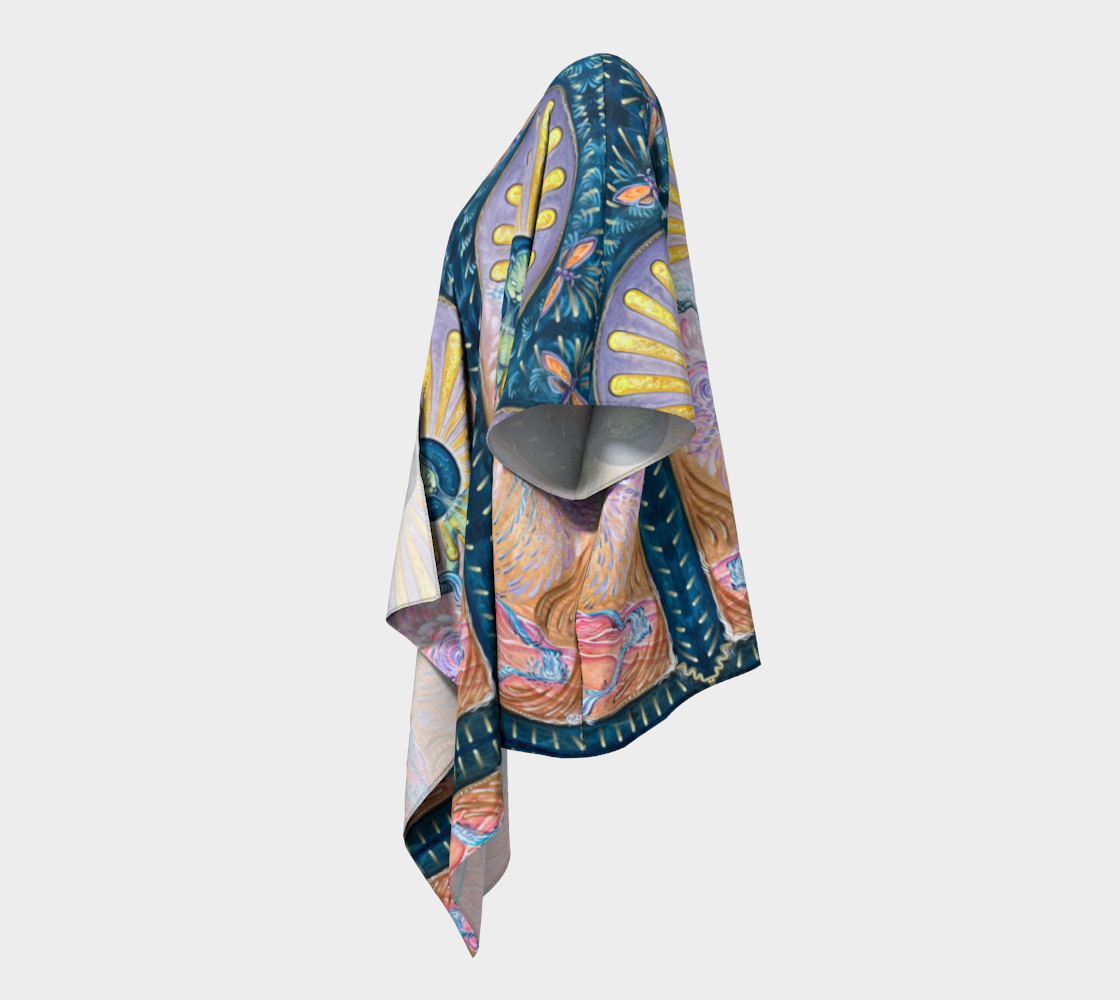 "Cosmic Mother" Drape Kimono