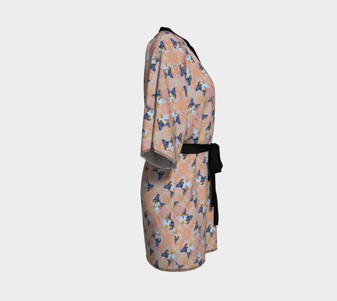 "Cosmic Kitty" Kimono