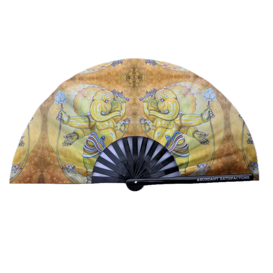 "Ganapataye" Folding Fans