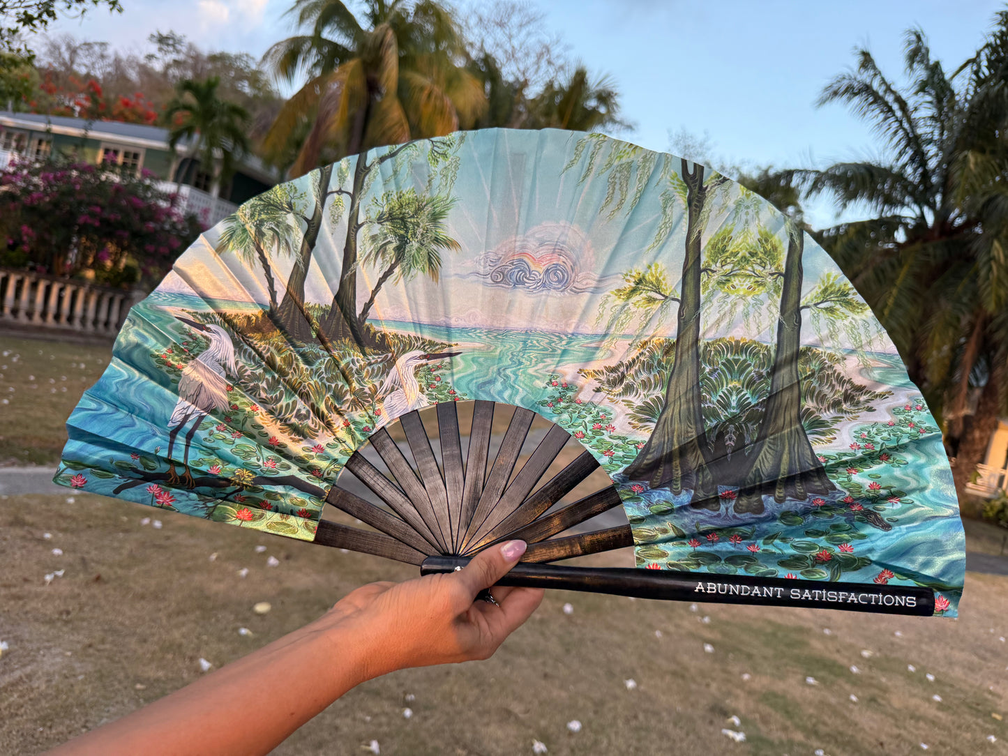 "Conception" Folding Fan