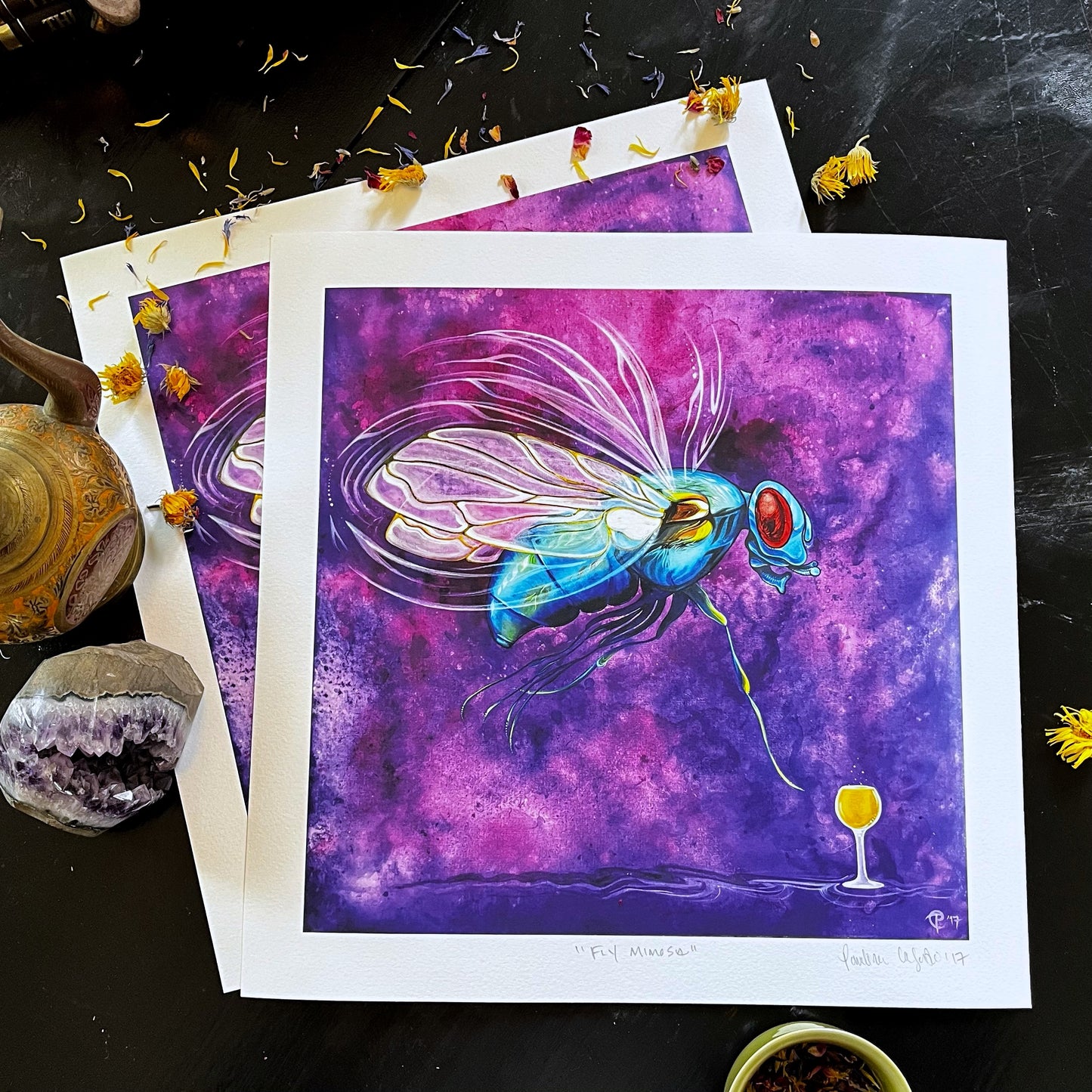 "Fly Mimosa" - Fine Art Prints