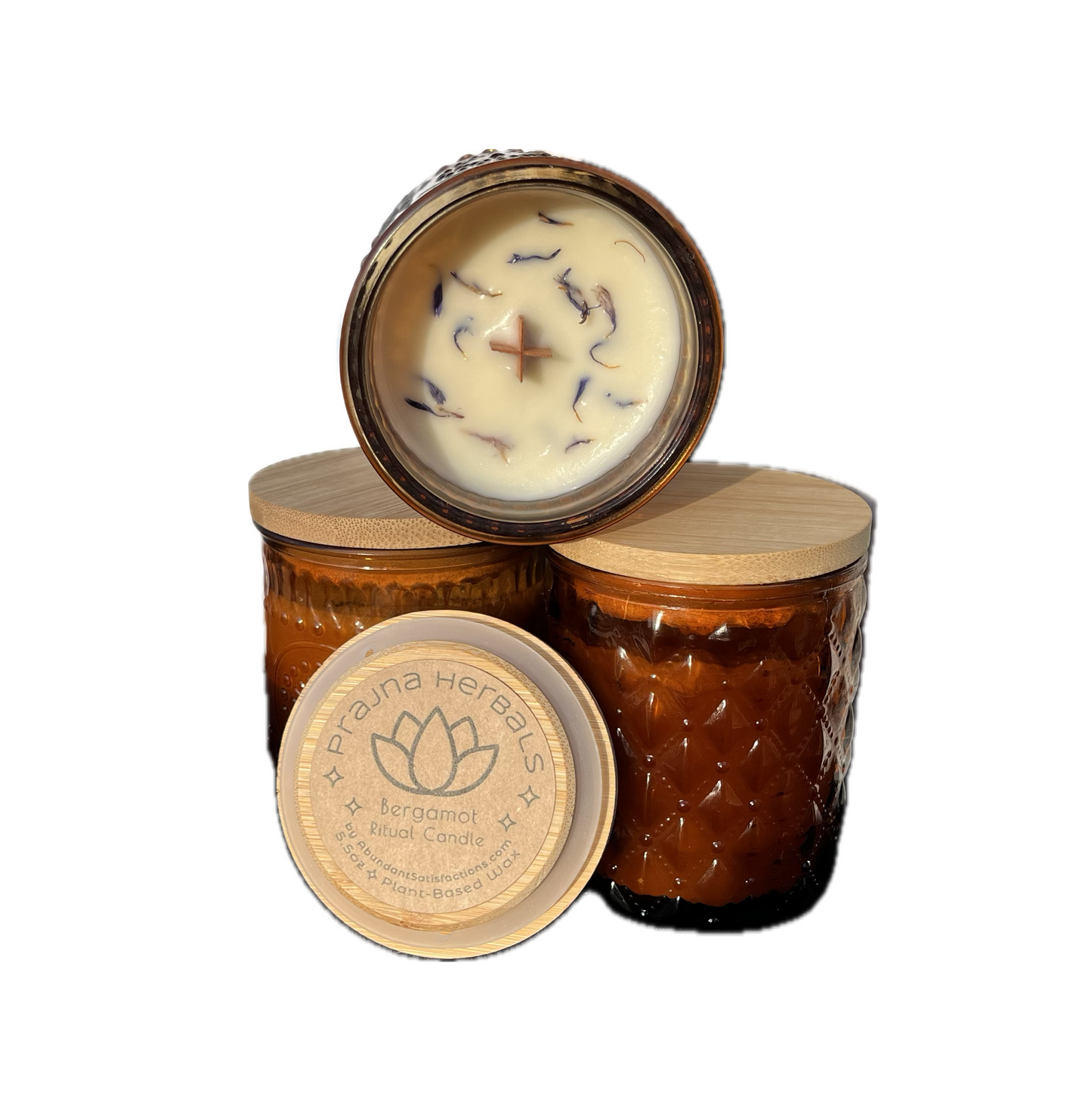 Prajna Ritual Candle ⟡ Plant-Based Wax & Essential Oils