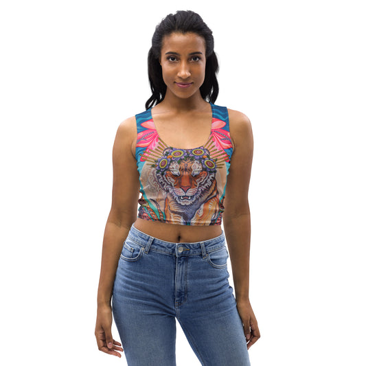 "Tiger Portal" Crop Tank