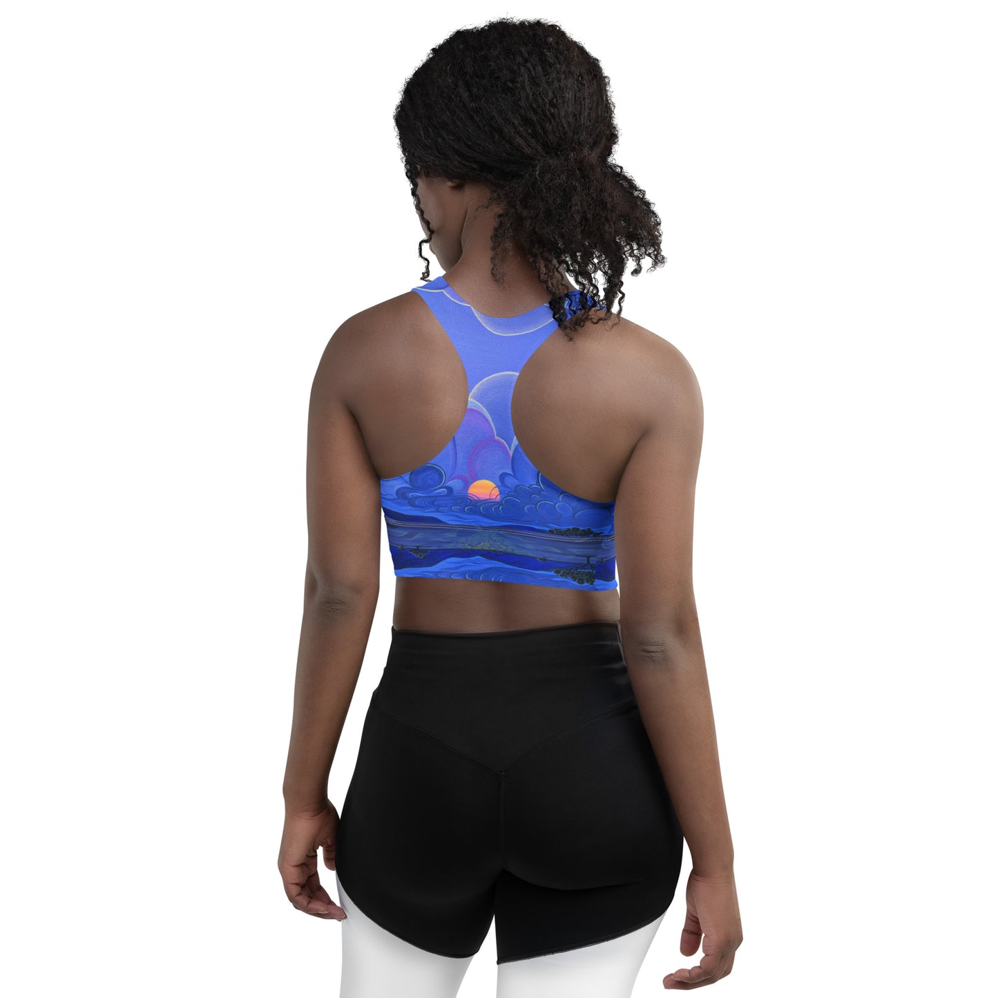 "Ngorongoro Crater" Crop Racerback