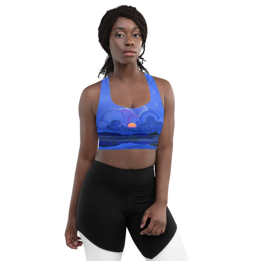 "Ngorongoro Crater" Crop Racerback