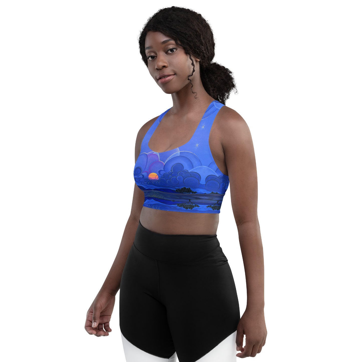 "Ngorongoro Crater" Crop Racerback
