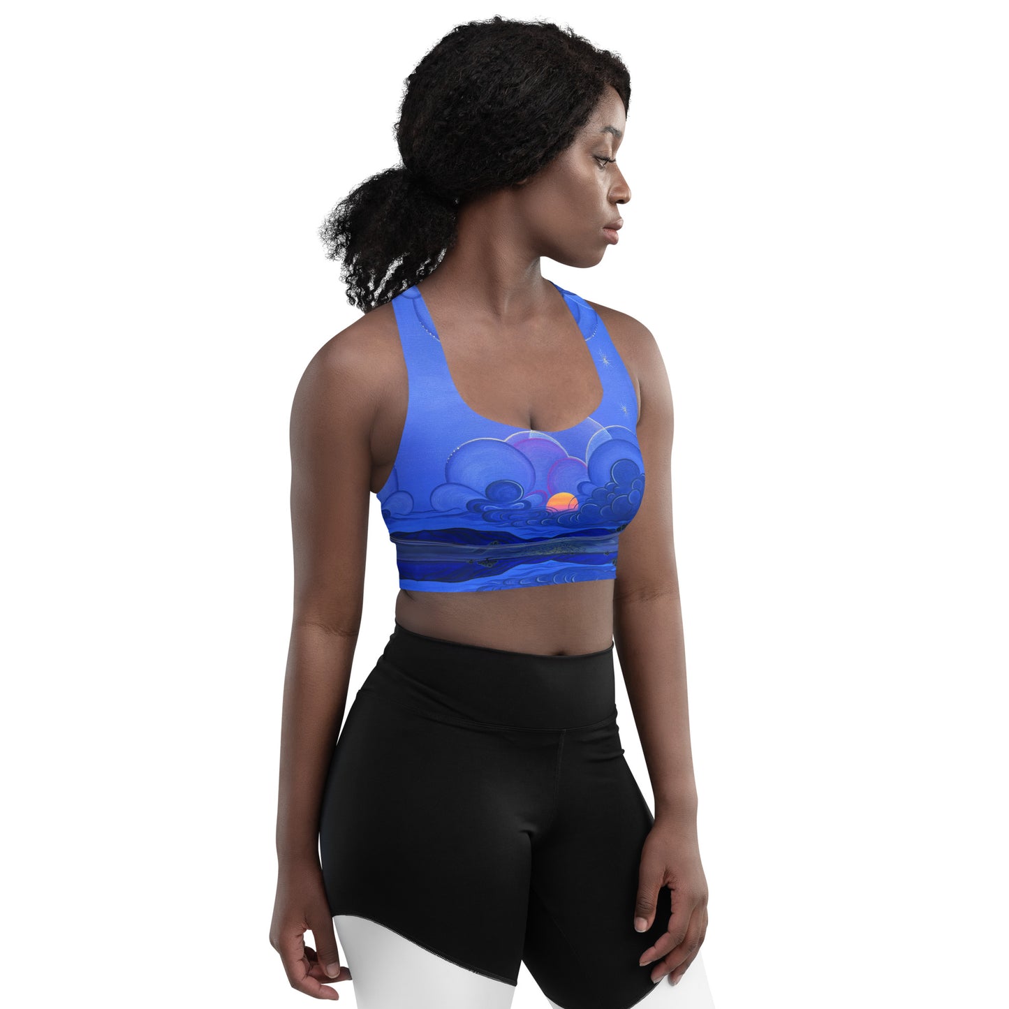 "Ngorongoro Crater" Crop Racerback
