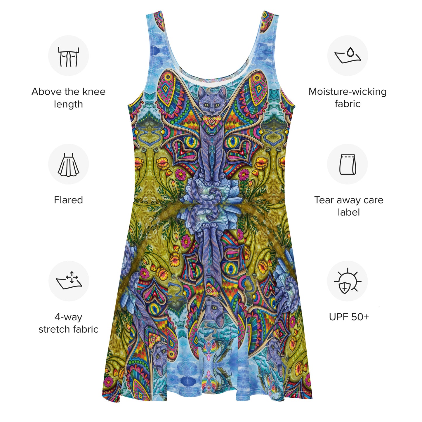 "Lyran Love" Skater Dress