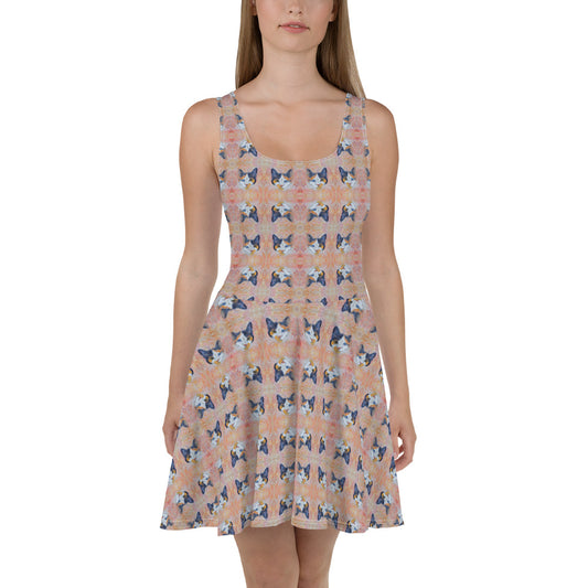 "Cosmic Kitty" Skater Dress