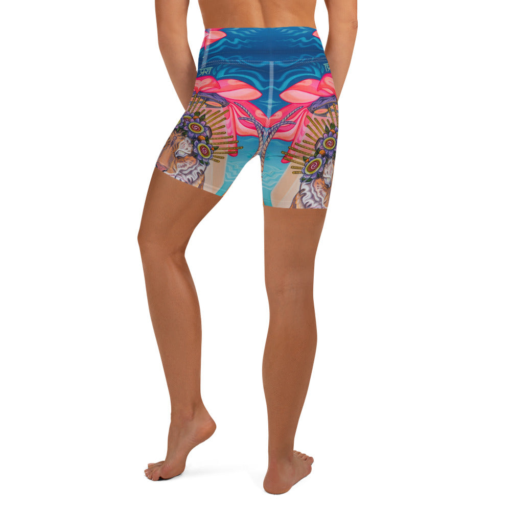 "Tiger Portal" Booty Shorts