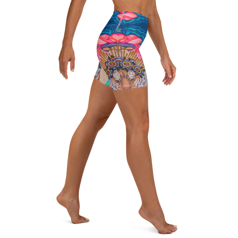 "Tiger Portal" Booty Shorts