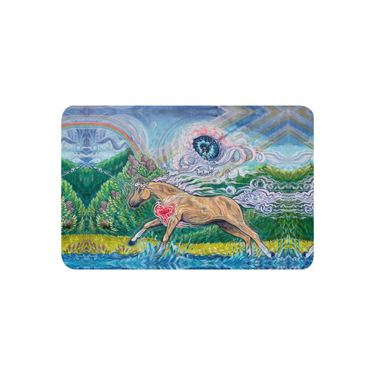 "Freedom To Feel" Sherpa blanket