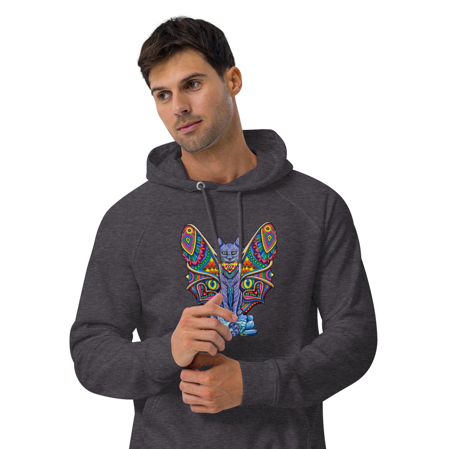 "Lyran Love" Eco Raglan Hoodie