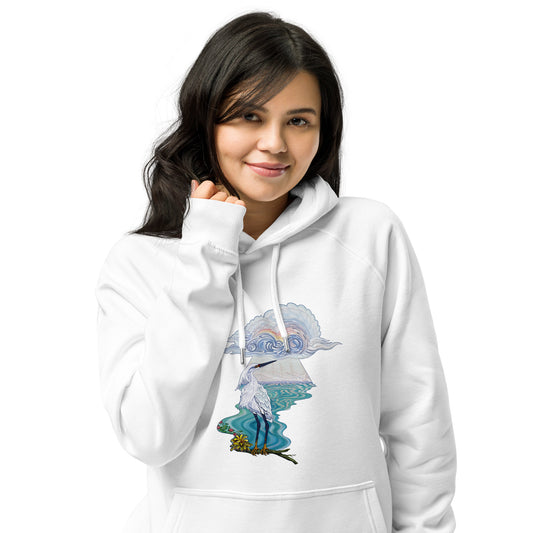 "Conception" Eco Raglan Hoodie