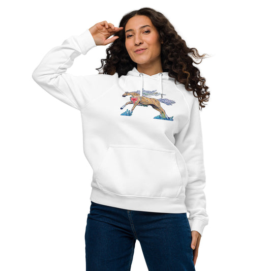 "Freedom To Feel" Eco Raglan Hoodie