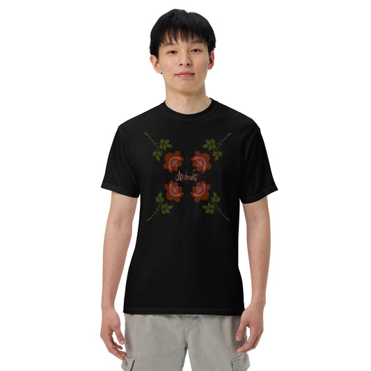 "Abundant Roses" Cotton T-shirt