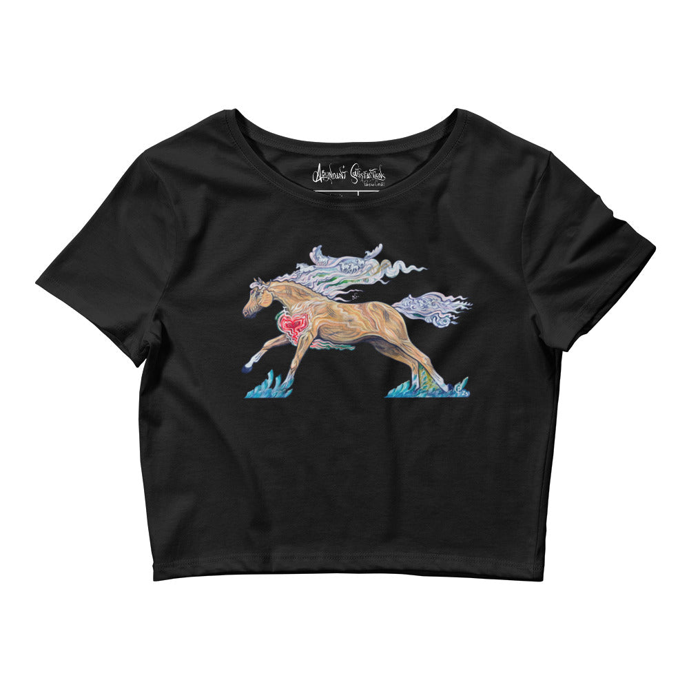 "Freedom To Feel" Crop Tee