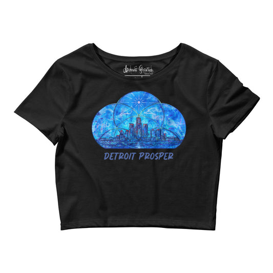 "Detroit Prosper" Crop Tee