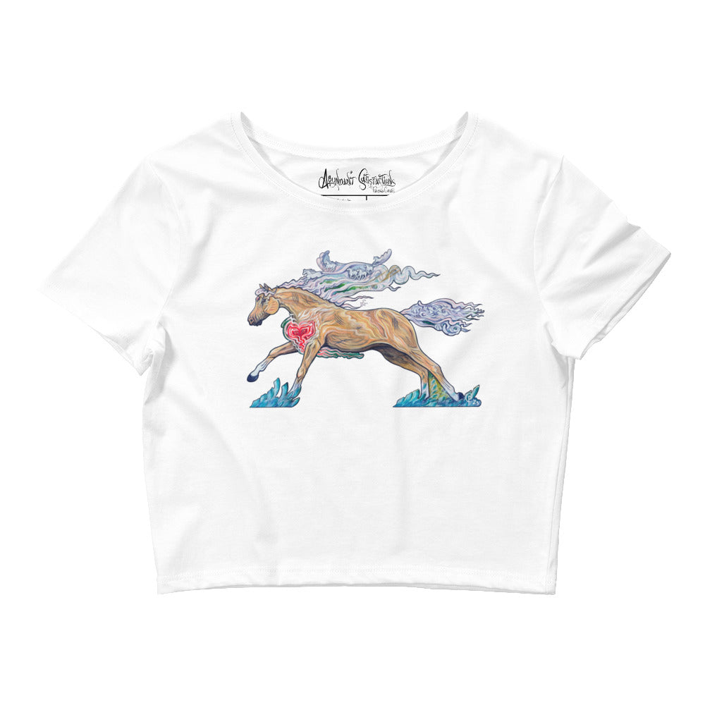 "Freedom To Feel" Crop Tee