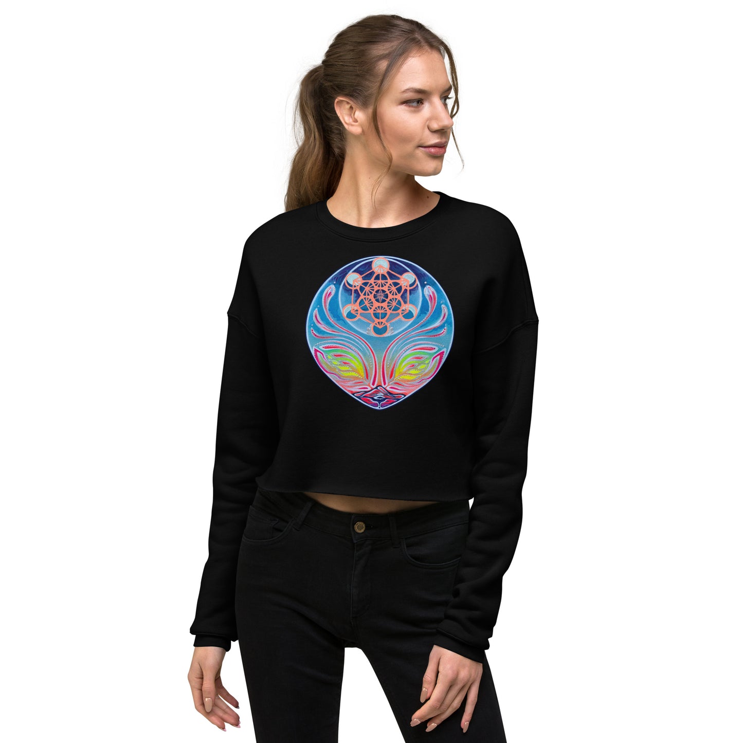 "Starseed" Crop Sweatshirt