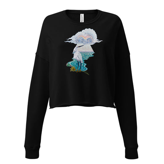"Conception" Crop Sweatshirt