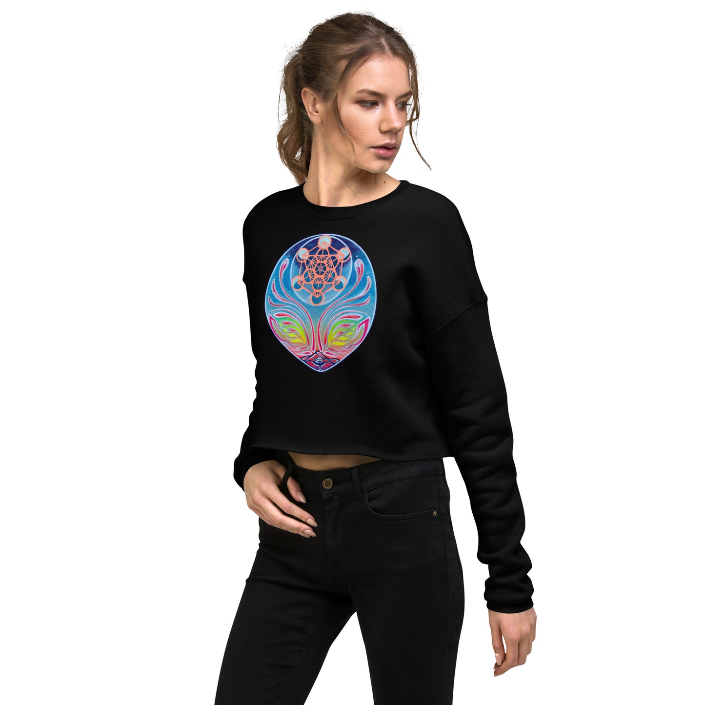 "Starseed" Crop Sweatshirt