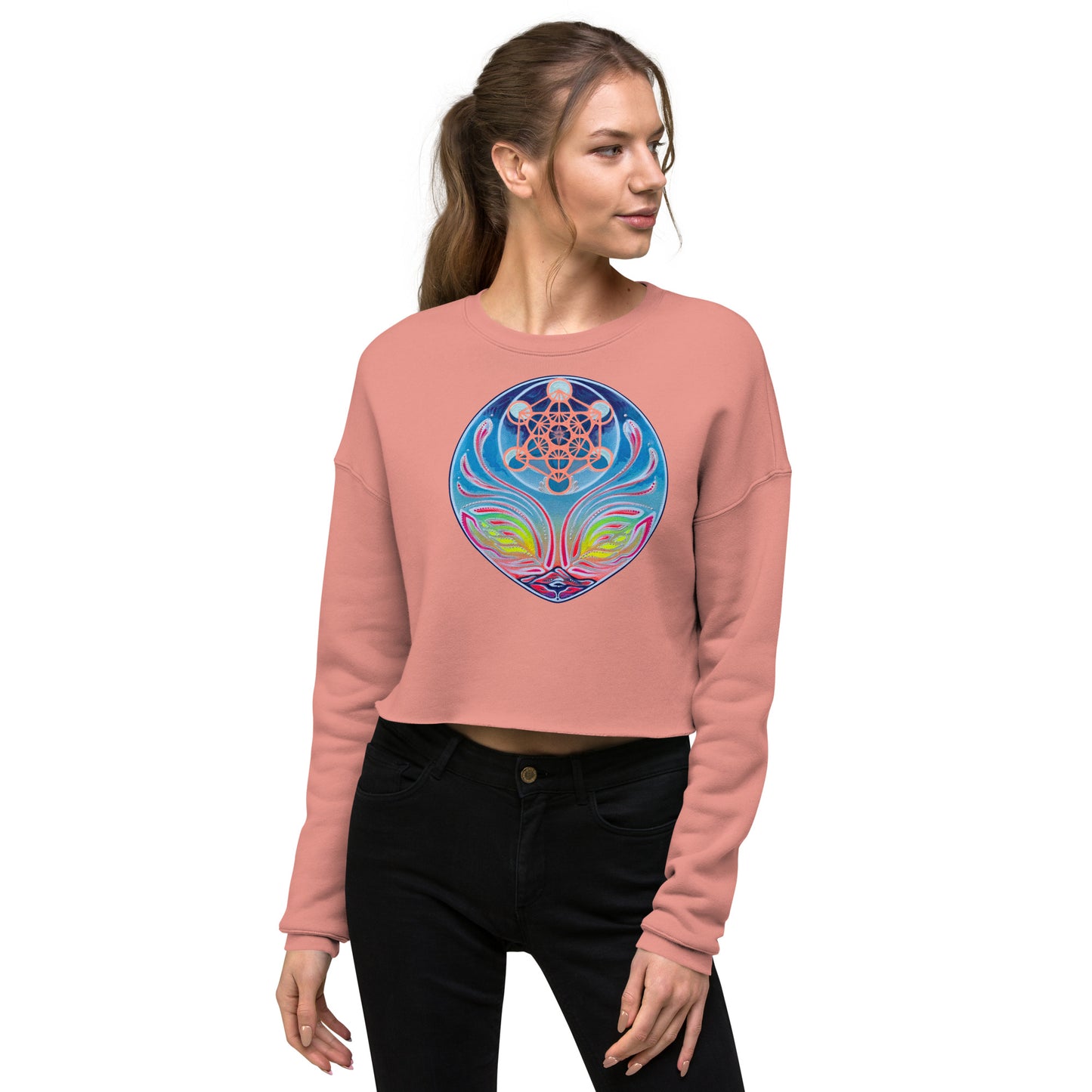 "Starseed" Crop Sweatshirt