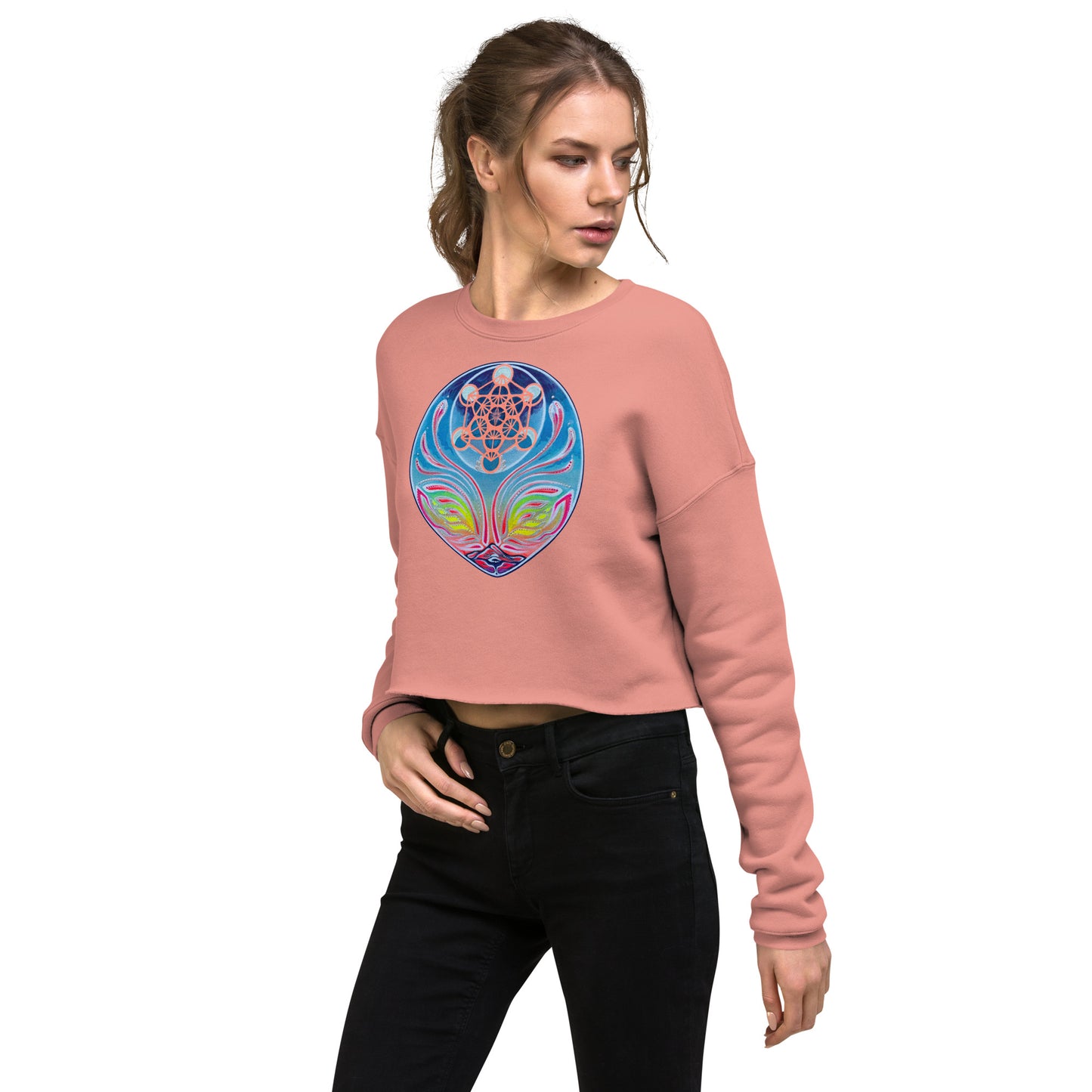 "Starseed" Crop Sweatshirt